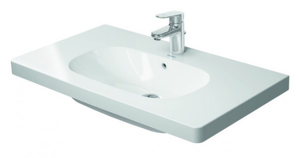 Duravit D-Code Waschtisch Weiß Hochglanz 850 mm - 03428500002