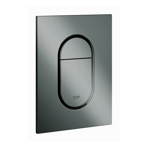 GROHE WC-Betätigung Arena Cosmopolitan S 37624 2-Mengen/Start&Stopp hard graphite, 37624A00