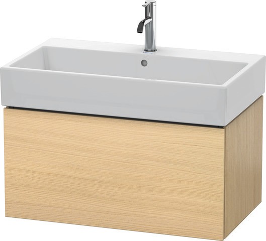 Duravit L-Cube Waschtischunterbau wandhängend Mediterrane Eiche Matt 784x459x394 mm - LC617707171