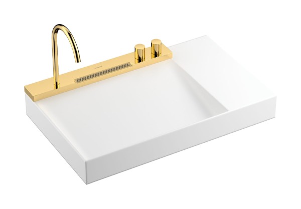 Hansgrohe Avalegra AquaUnit 780/475, Polished Gold Optic, 22473990