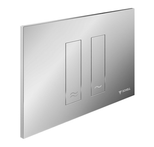 Schell WC-Betätigungsplatte TOWER Zweimengenspülung, weiß, 031211599 031211599