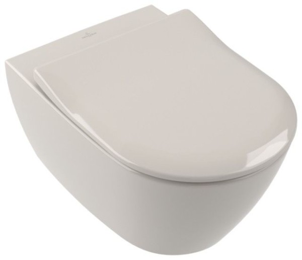 Villeroy & Boch Tiefspül-WC spülrandlos Subway 2.0 370x560x365