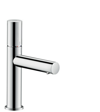 Hansgrohe Waschtischmischer 110 Axor Uno Zerogriff ohne Ablaufgarnitur Brushed Nickel, 45002820 , 45