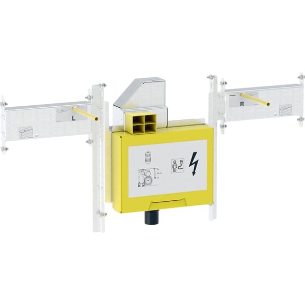 Geberit GIS Set Geberit ONE Waschtisch mit UP-Drehsiphon B120, 461484001