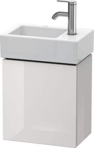 Duravit L-Cube Waschtischunterbau wandhängend Weiß Hochglanz 364x241x400 mm - LC6293R2222