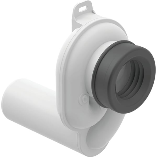 Geberit Urinalabsaugesiphon JetEX d 50 mm mit waagerechtem Ablauf