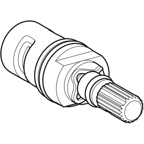 Geberit Ventil Volumenstrom, für Geberit ONE WT-Armatur Wandmontage, 244165001