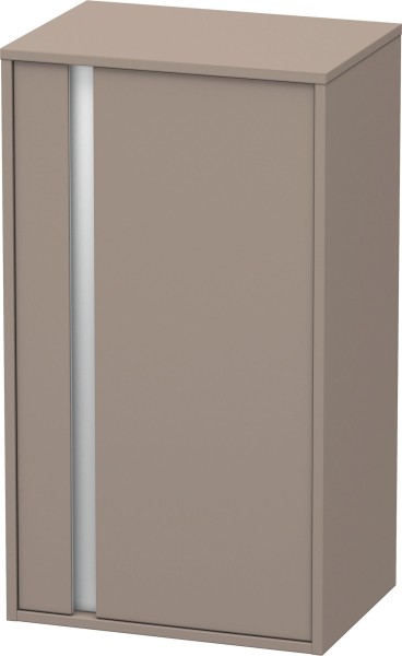 Duravit Ketho Halbhochschrank Basalt Matt 500x360x880 mm - KT1266R4343