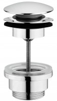 Herzbach Ablaufventil ohne Staufunktion rund chrom, 11.452900.1.01 Herzbach Ablaufventil ohne Staufunktion rund chrom, 11.452900.1.01