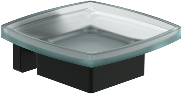Villeroy & Boch Seifenschale Elements - Striking 120x106x45mm Matt Black