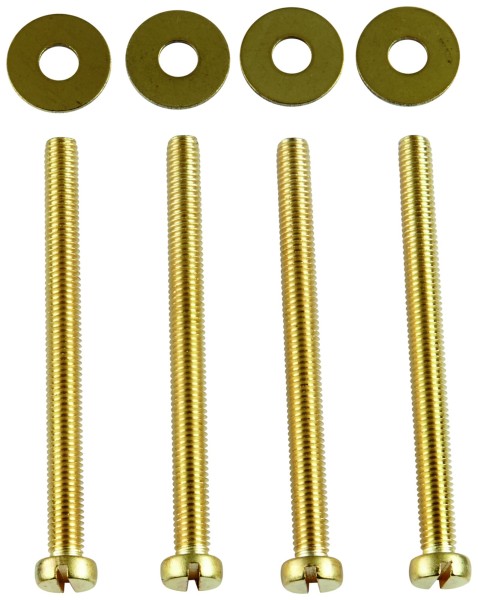 Grohe Schraubensatz 43085 für Abdeckpl. für Spülkasten Wandeinbau 4 Stück, 4308500M