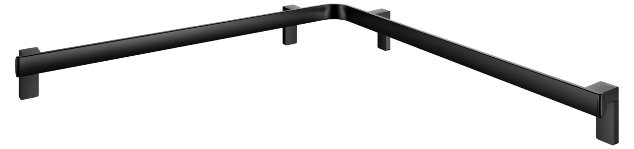 KEUCO AXESS Eck-Dusch-/Wannenhandlauf aus Metall, 85 x 85 cm, 35011378800 35011378800