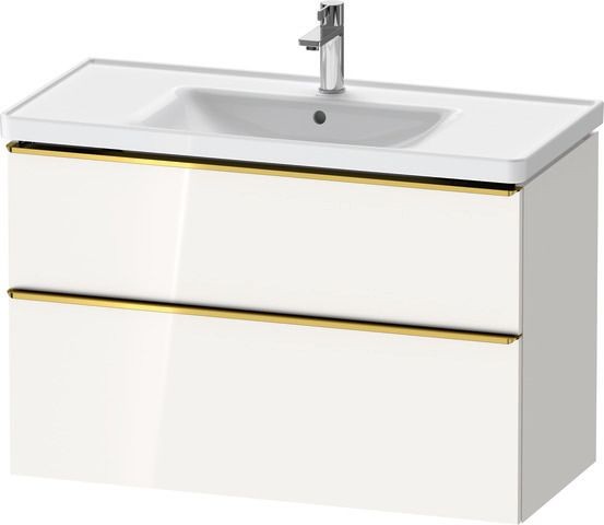 Duravit D-Neo Waschtischunterbau wandhängend Weiß Hochglanz 984x452x625 mm - DE4356034220000