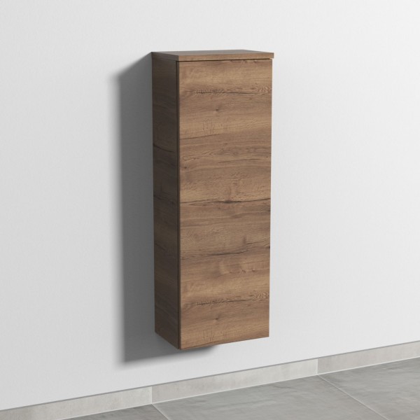 Sanipa 3way Mittelschrank mit 1 Tür, Eiche-Tabak, SM16750