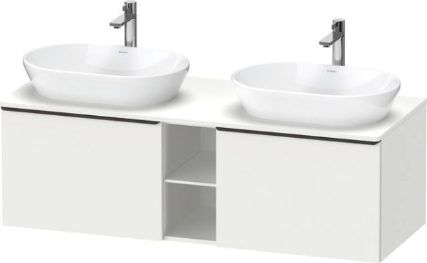Duravit D-Neo Konsolenwaschtischunterbau wandhängend Weiß Matt 1400x550x459 mm - DE4950BBD180000