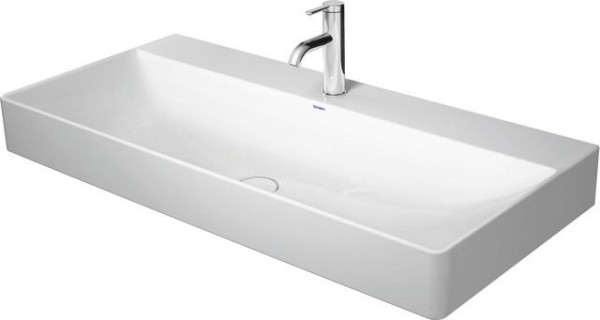 Duravit DuraSquare Waschtisch Weiß Hochglanz 1000 mm - 2353100041