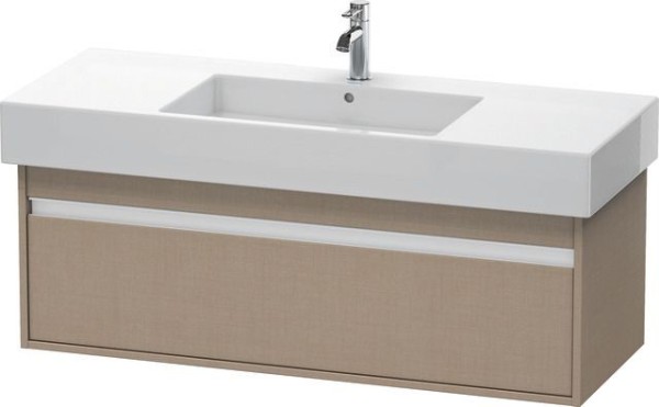 Duravit Ketho Waschtischunterbau wandhängend Leinen Matt 1200x455x410 mm - KT669207575