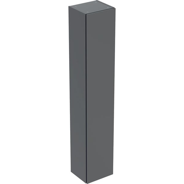 Geberit Renova Plan Hochschrank mit einer Tür: 33x180x29.8cm, lava / lackiert seidenmatt, 504045JK1