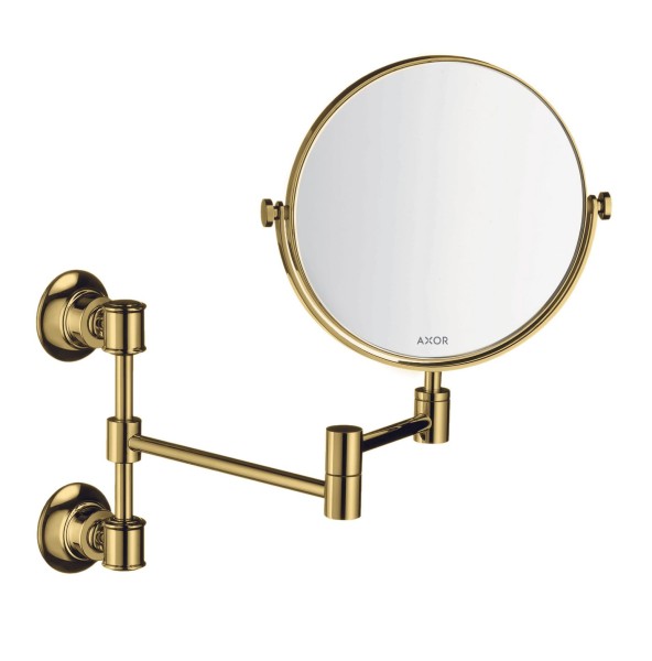 Hansgrohe Rasierspiegel Axor Montreux Polished Gold Optic