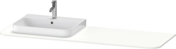 Duravit Happy D.2 Plus Konsole Weiß Seidenmatt 1600x550x16 mm - HP031HL3636