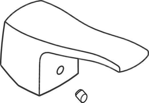 Hansgrohe Griff Metris Classic DUP/WUP chrom , 31294000