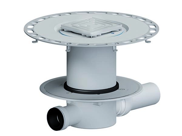 DALLMER Dünnbett Bodenablauf 42 VE, DN 50, 100 x 100 mm