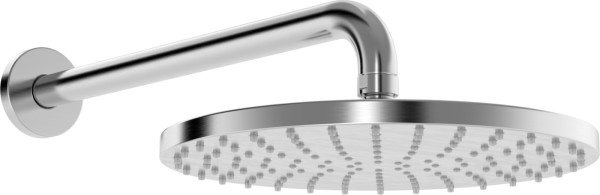 Hansa Kopfbrause HANSAVIVA 4426 1-strahlig, d 250 mm Stahl gebürstet, 4426020080