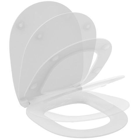 Ideal Standard WC-Sitz Flat Softclosing Connect, Weiß E772401