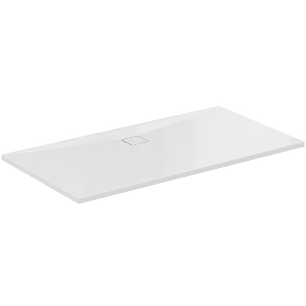 Ideal Standard Rechteck-Brausewanne Ultra Flat Evo 1700x900x35mm Weiß Alpin, T543001