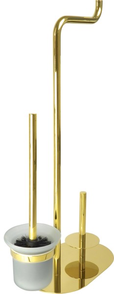 Neuesbad Serie 600 Bürstengarnitur, bodenstehend, 3 Funktionen, Oberfläche: gold