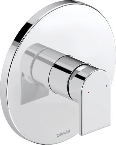 Duravit Tulum by Starck Einhebel-Brausemischer Unterputz Chrom Hochglanz 170x86x182 mm - TU421001001