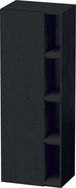 Duravit DuraStyle Hochschrank Eiche Schwarz Matt 500x360x1400 mm - DS1239L1616