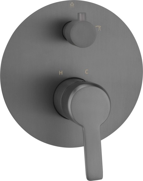 Neuesbad Serie 200 Unterputz-Brausearmatur mit Umsteller, Titan