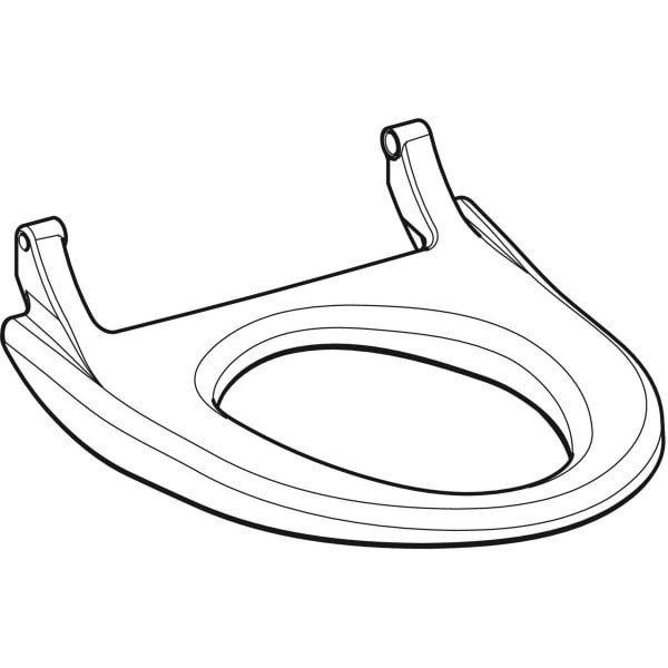 Geberit WC-Sitz zu AquaClean 4000 Aufsatz weiß-alpin 242170111