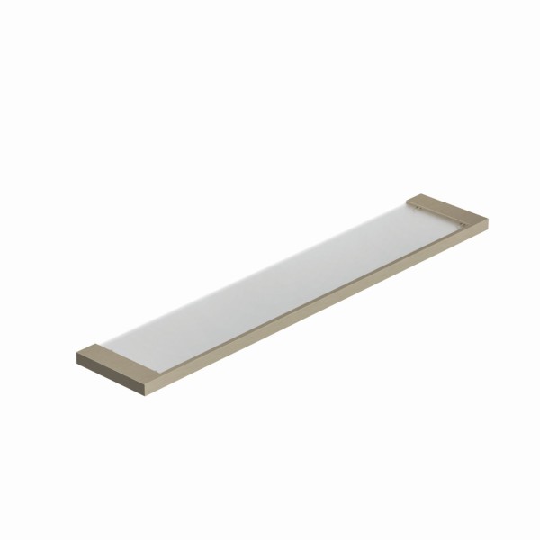 Kludi VELA C Glasablage Stainless Brushed Nickel PVD, 31973N5