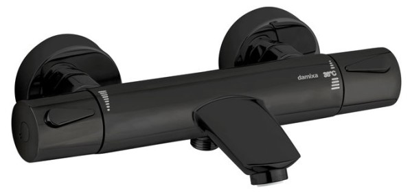 Damixa Silhouet Wannenthermostat, schwarz matt, 745006100