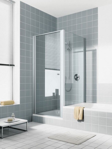 Kermi Seitenwand Ibiza 2000 TWO 0750x1750, weiss, ESG klar, I2TWO075172AK