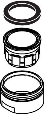 Hansgrohe Luftsprudler Longlife C-Widerstand , 96512000