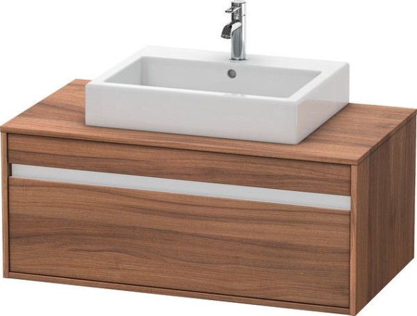 Duravit Ketho Konsolenwaschtischunterbau wandhängend Nussbaum Matt 1000x550x426 mm - KT669507979