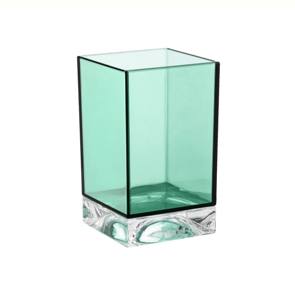 LAUFEN Becher BOXY Kartell 70x70x120 smaragdgrün, H3823300920001