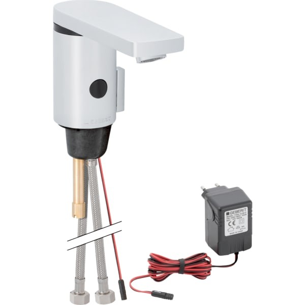 Geberit HyTronic186 Waschtisch-Armatur Infrarot/Netz berührungslos mit Mischhebel