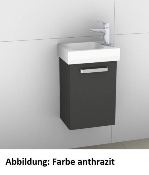 Artiqua 413 Waschtischunterschrank für Icon 124736, 124836, Oxid Dunkelgrau quer, 413-WUT-K15-R-7184
