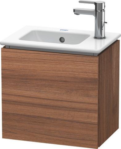 Duravit L-Cube Waschtischunterbau wandhängend Nussbaum Matt 420x294x400 mm - LC6272L7979