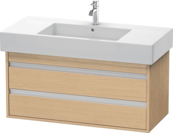 Duravit Ketho Waschtischunterbau wandhängend Natur Eiche Matt 1000x455x480 mm - KT664103030
