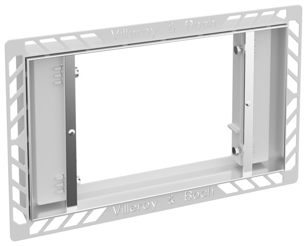 Villeroy & Boch Einbauset flächenbündig ViConnect 300x190x30mm Edelstahl