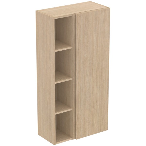 Ideal Standard Hochschrank Finesse 600x300x1200mm Tür A:rechts Eiche weiss, E3443US