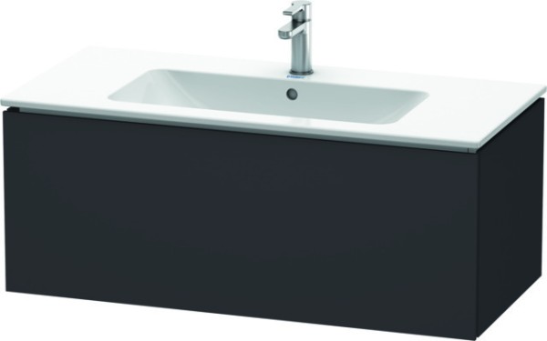 Duravit L-Cube Waschtischunterbau wandhängend Graphit Supermatt 1020x481x400 mm - LC614208080