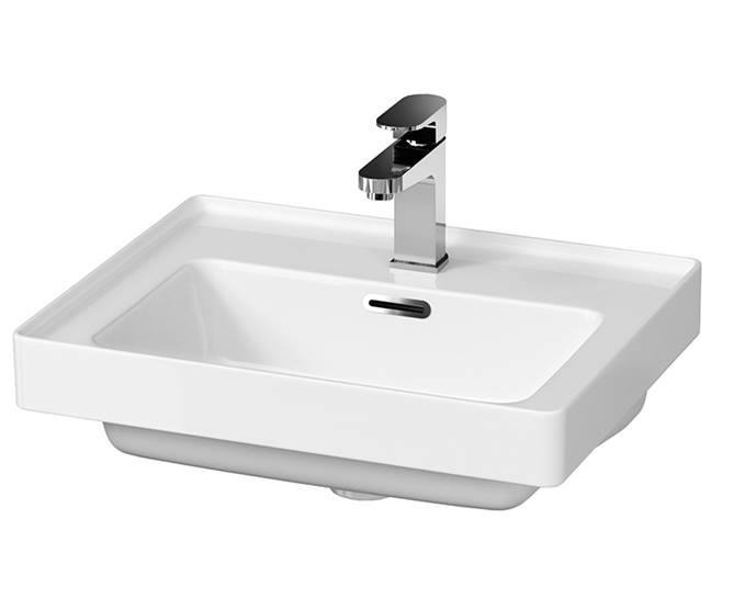 Neuesbad Serie 300 Keramik Möbelwaschtisch, B:600, T:445, H:160mm, weiss 1K114-0061