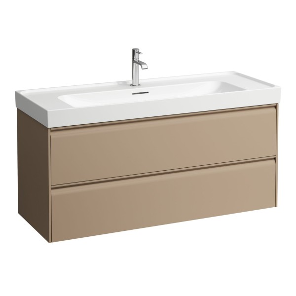 LAUFEN Waschtischunterchrank MEDA 448x1182x515 2 Schubladen integ.