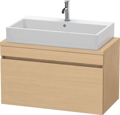 Duravit DuraStyle Konsolenwaschtischunterbau wandhängend Natur Eiche Matt 900x478x512 mm - DS5303030